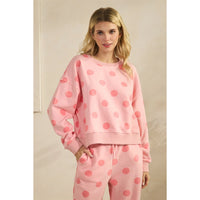 Pink/Mono- Polka Dot shorts SET