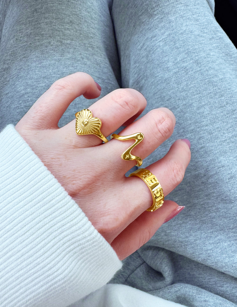 Radiant Heart Ring