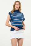 Main Sail Sleeveless Striped Top