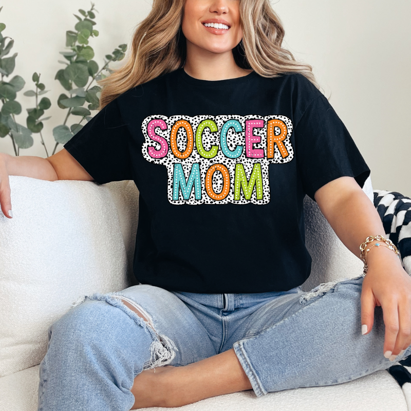 Soccer Mom - Colorful/Black