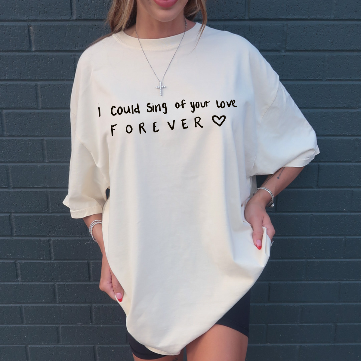 I Could Sing of Your Love Forever - Ivory/Black