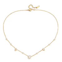 Pear Scattered Necklace Waterproof