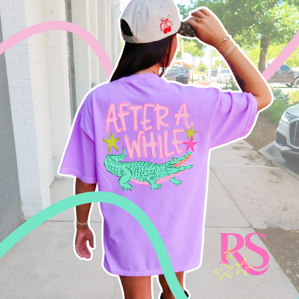 Later Gator/Crocodile - Neon Violet