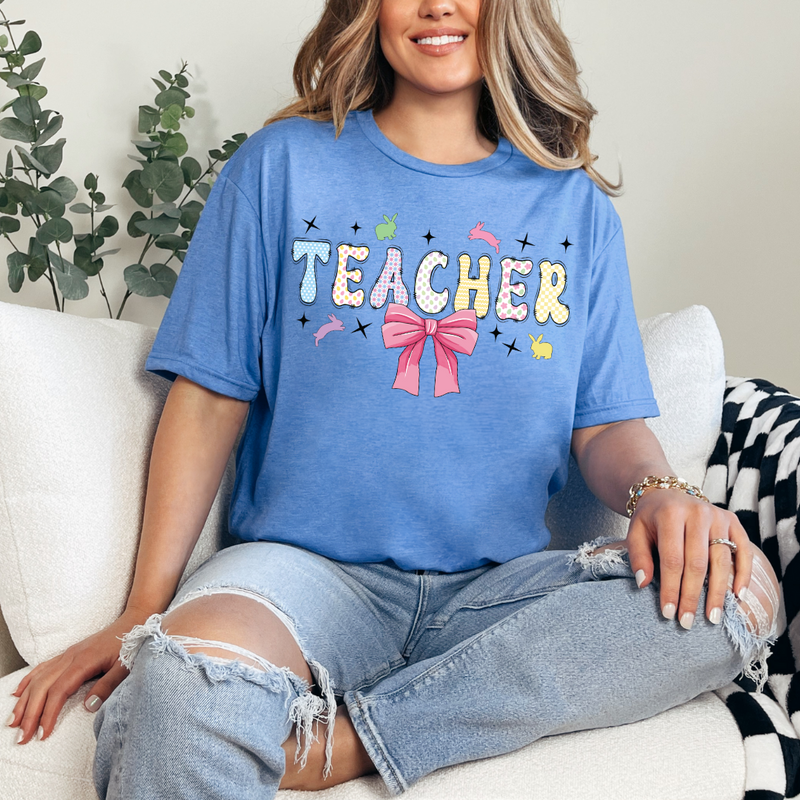 Easter Teacher - Blue