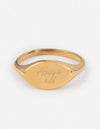 Above All Oval Signet Ring