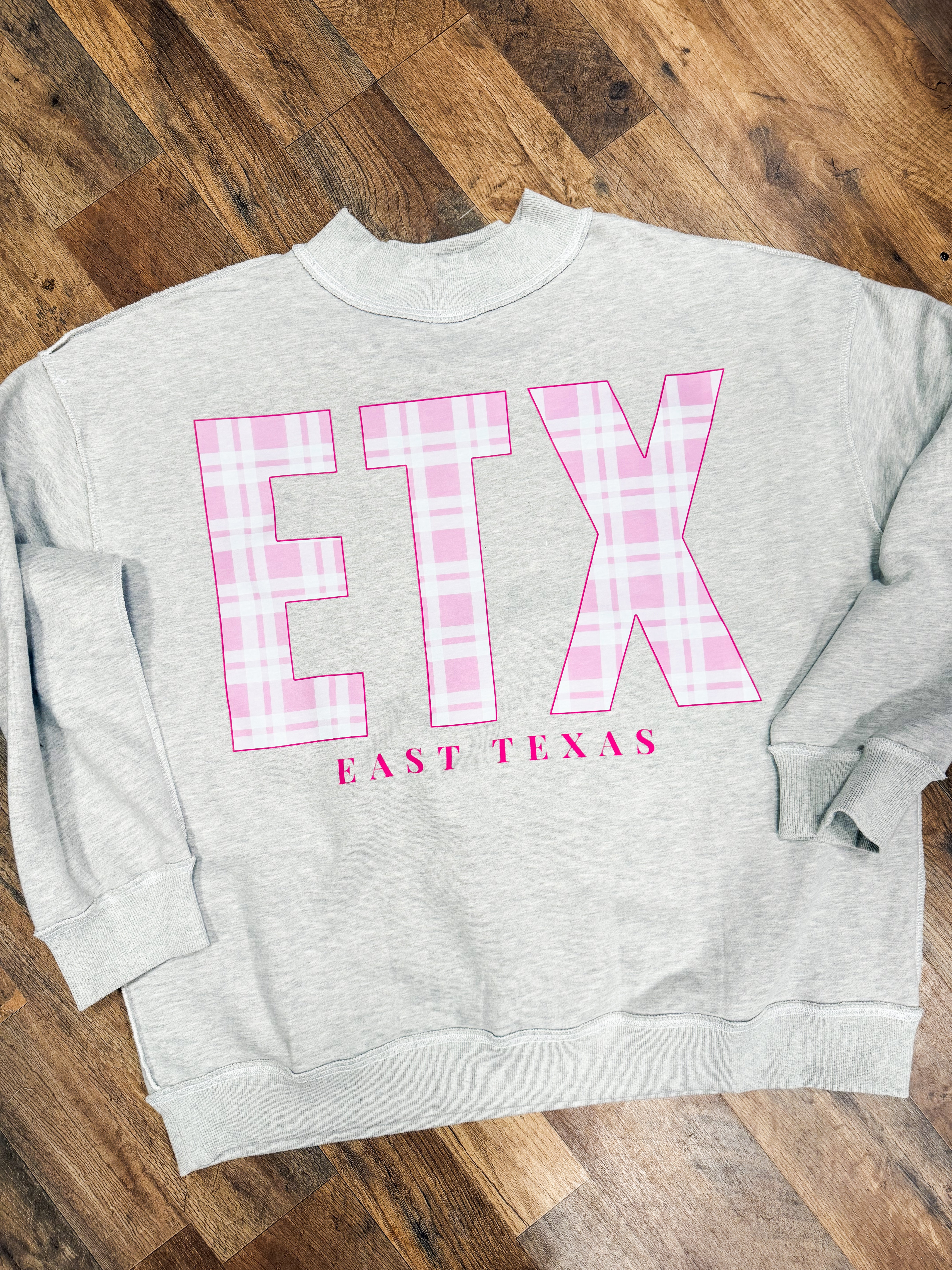 ETX Mock Neck - Gray
