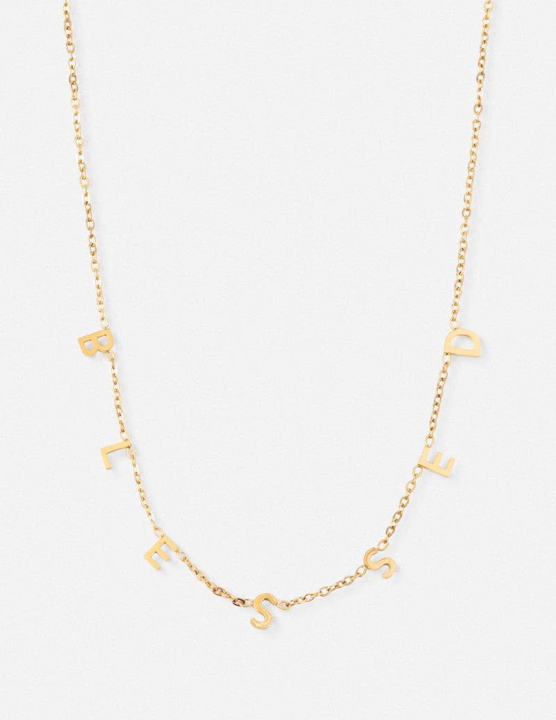 Blessed Dainty Necklace