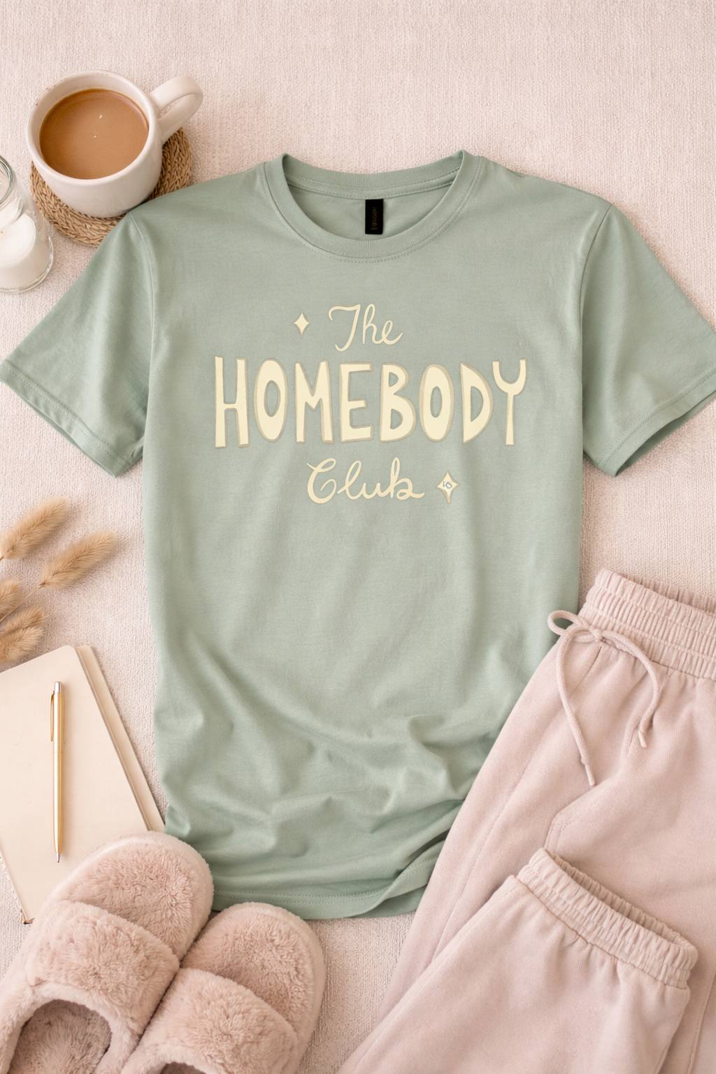 The Homebody Club - Sage/mono