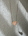 Enamel Let God Necklace