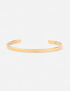 Gold Highs and Lows Cuff Bracelet