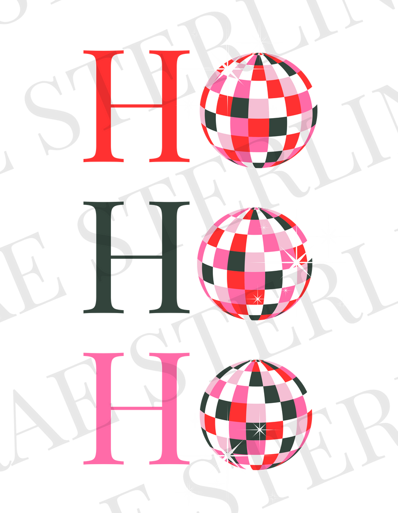 Ho Ho Ho Disco Design