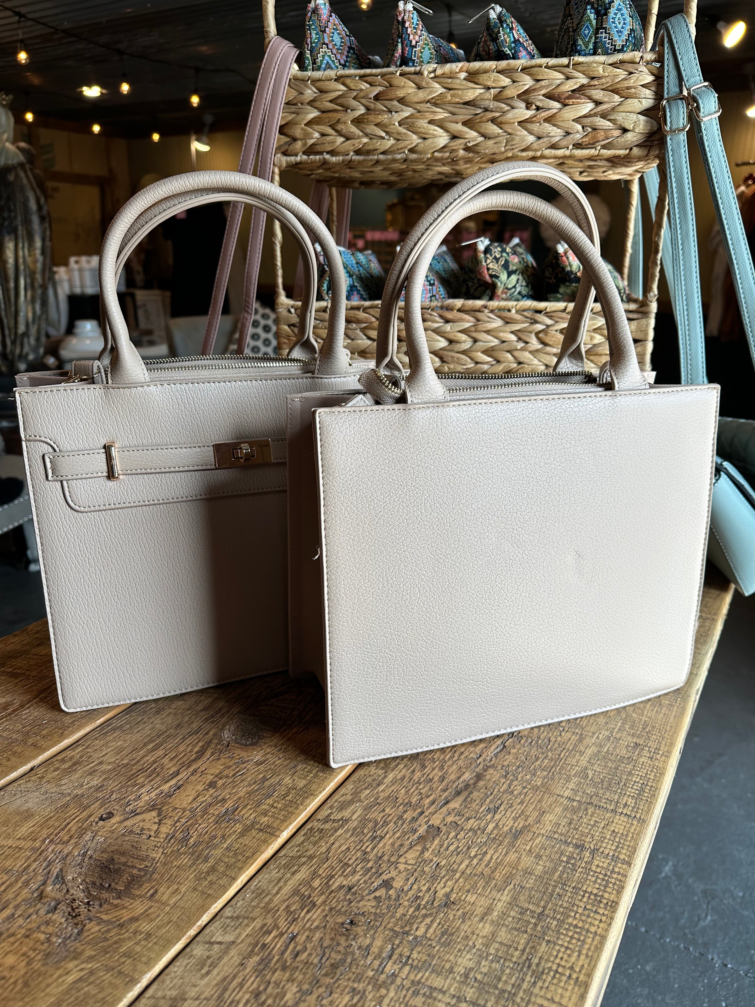 Campbell Tote - Ivory