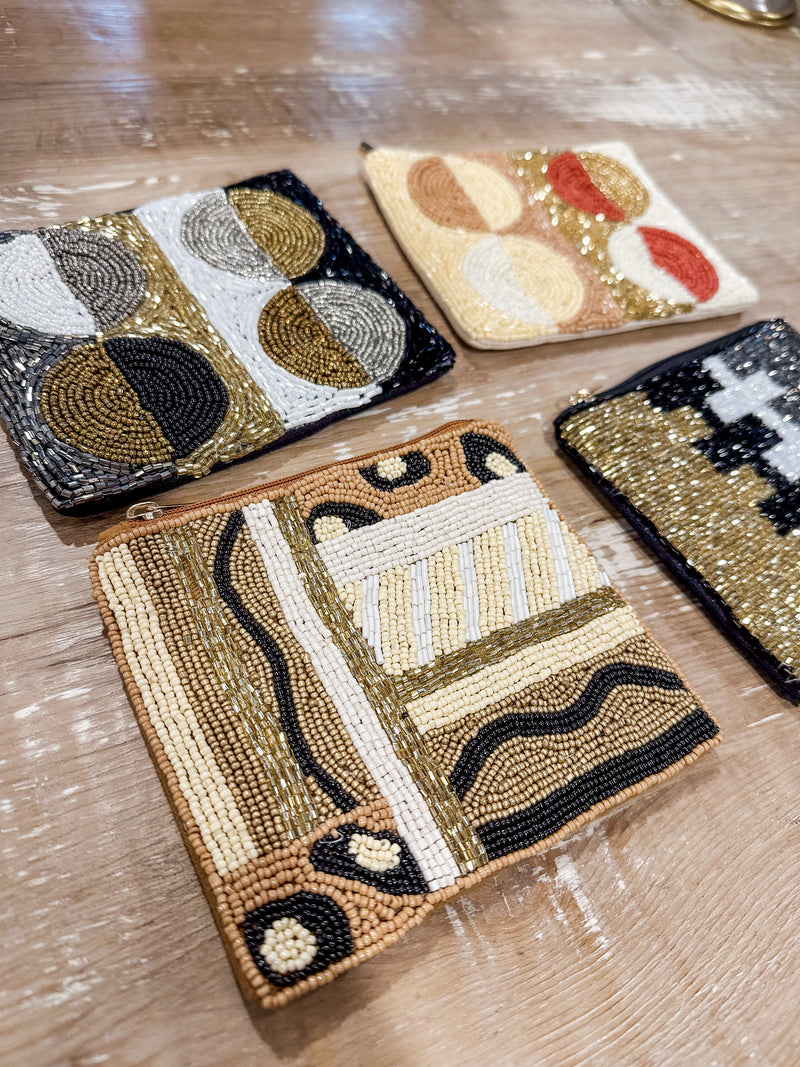 Dusk Til Dawn Beaded Pouches