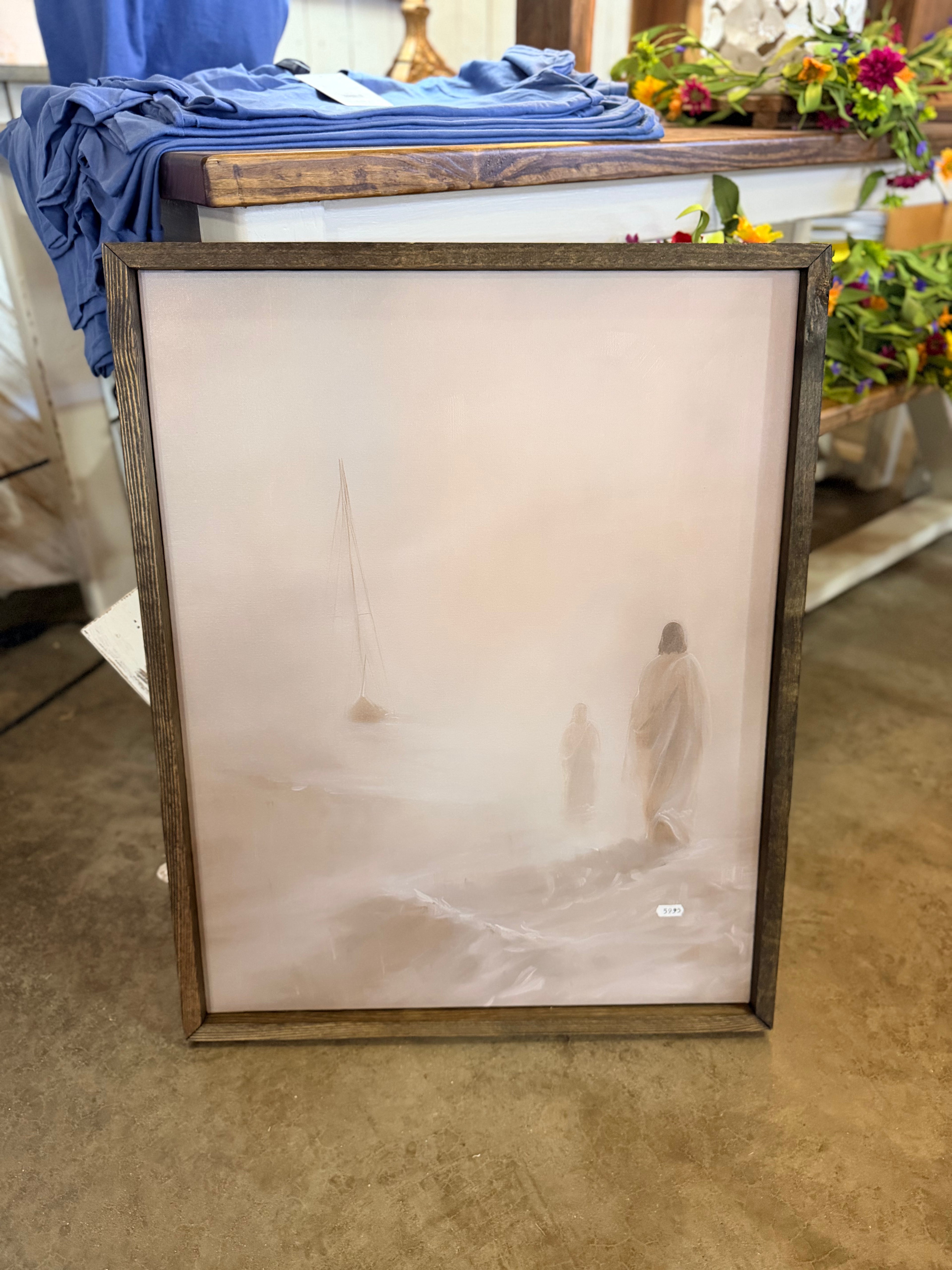 Jesus Walking on Water W/ Peter