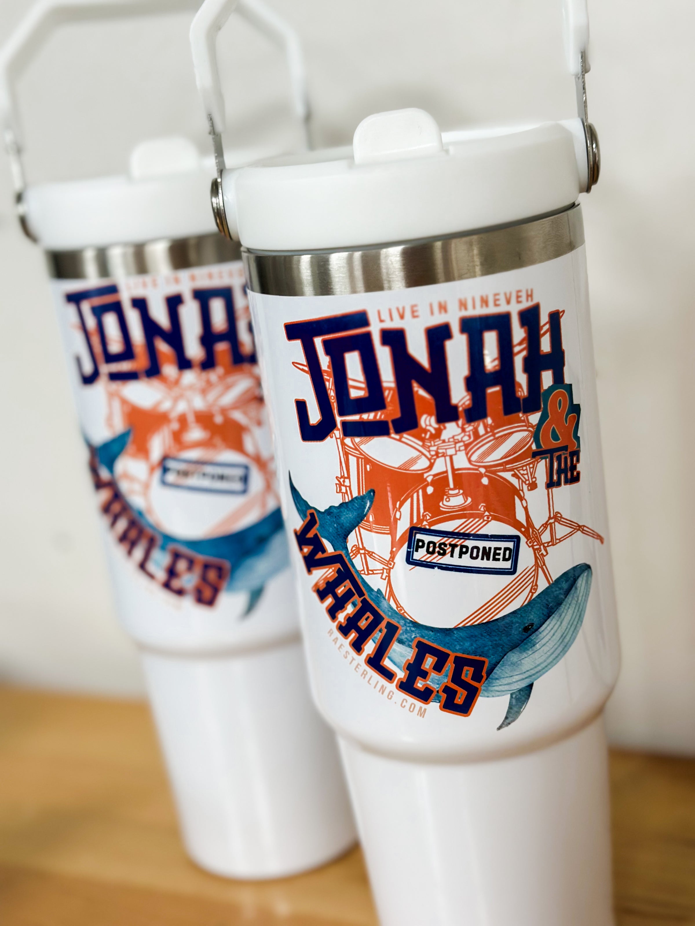 Jonah + The Whales Flip Top Cup LIMITED SUPPLY!