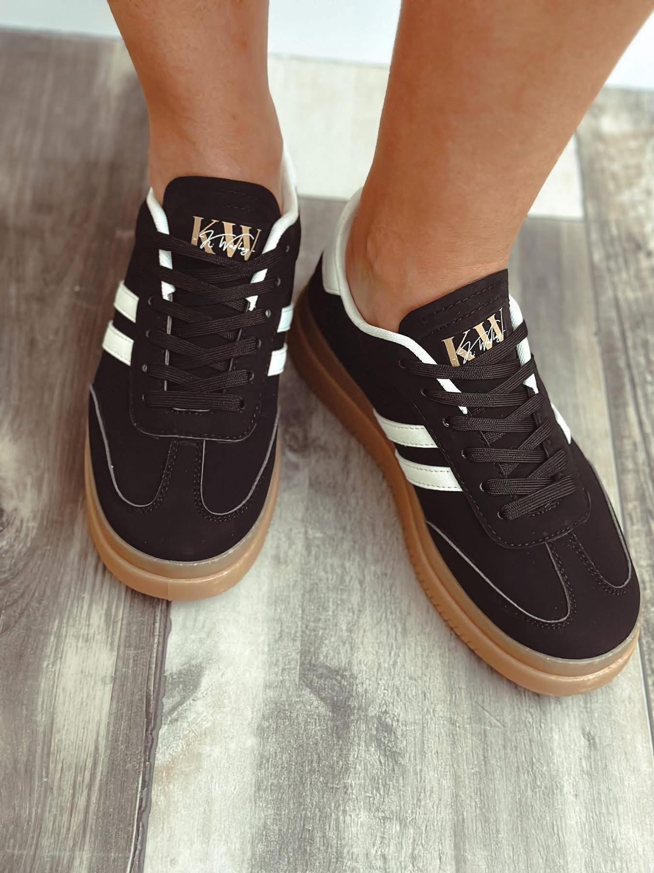 Black Platform Sneaker