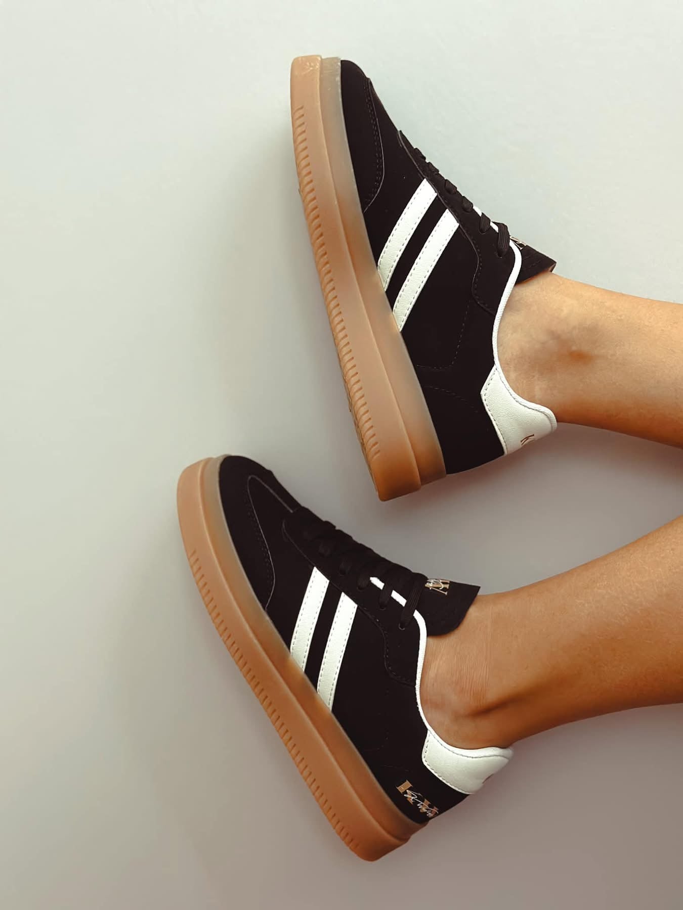 Black Platform Sneaker