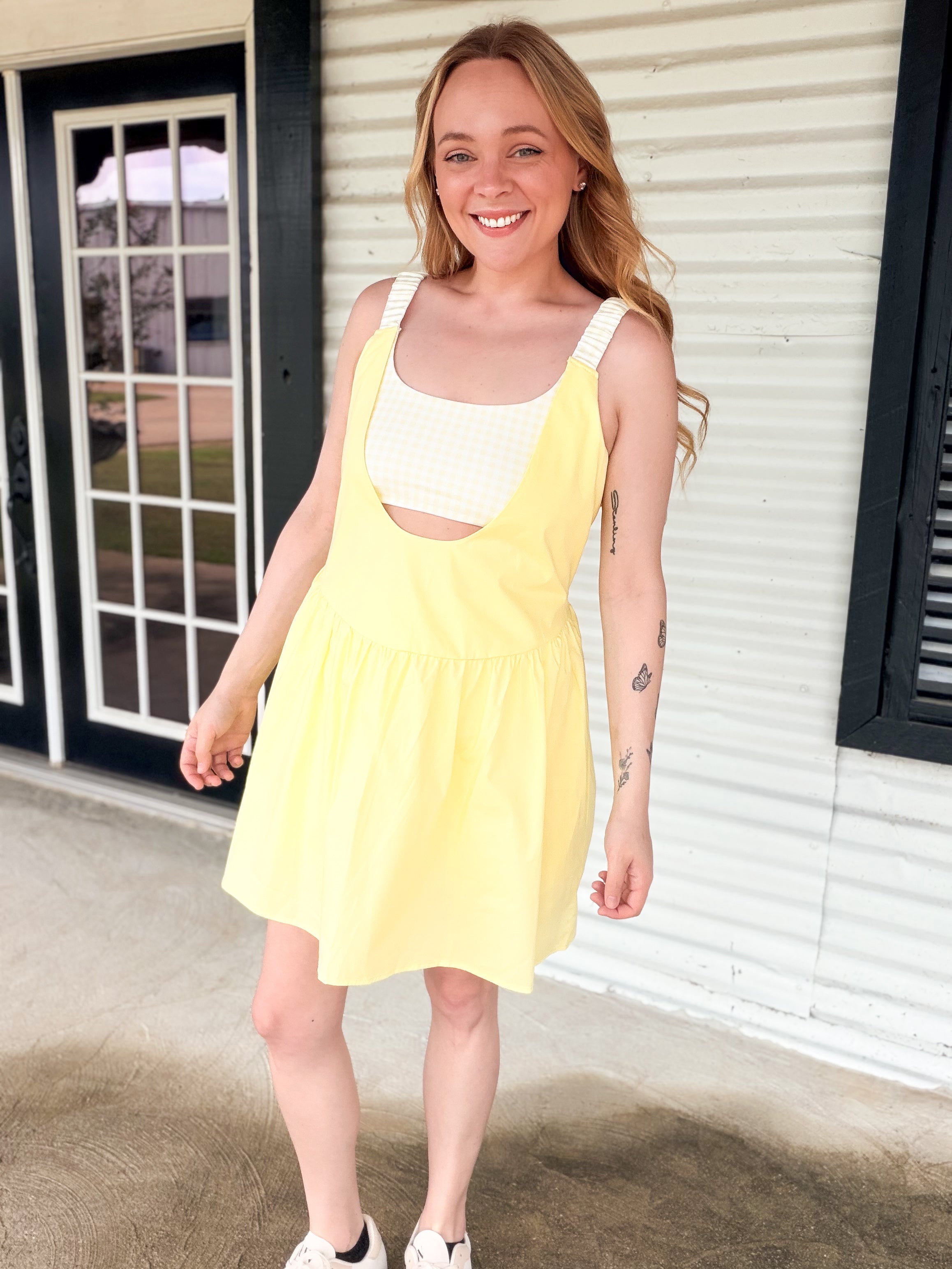 Athletic Dress - Yellow