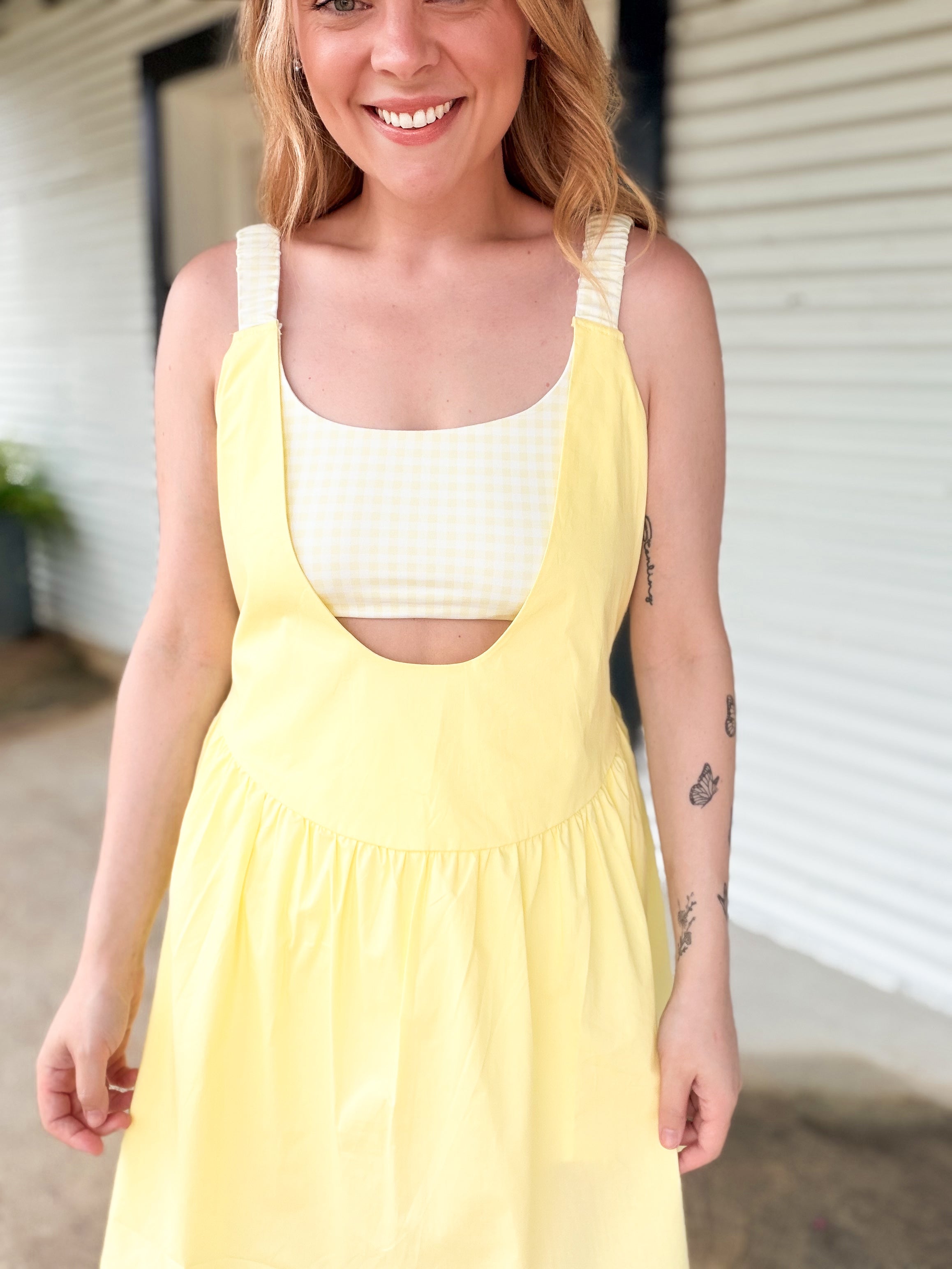 Athletic Dress - Yellow
