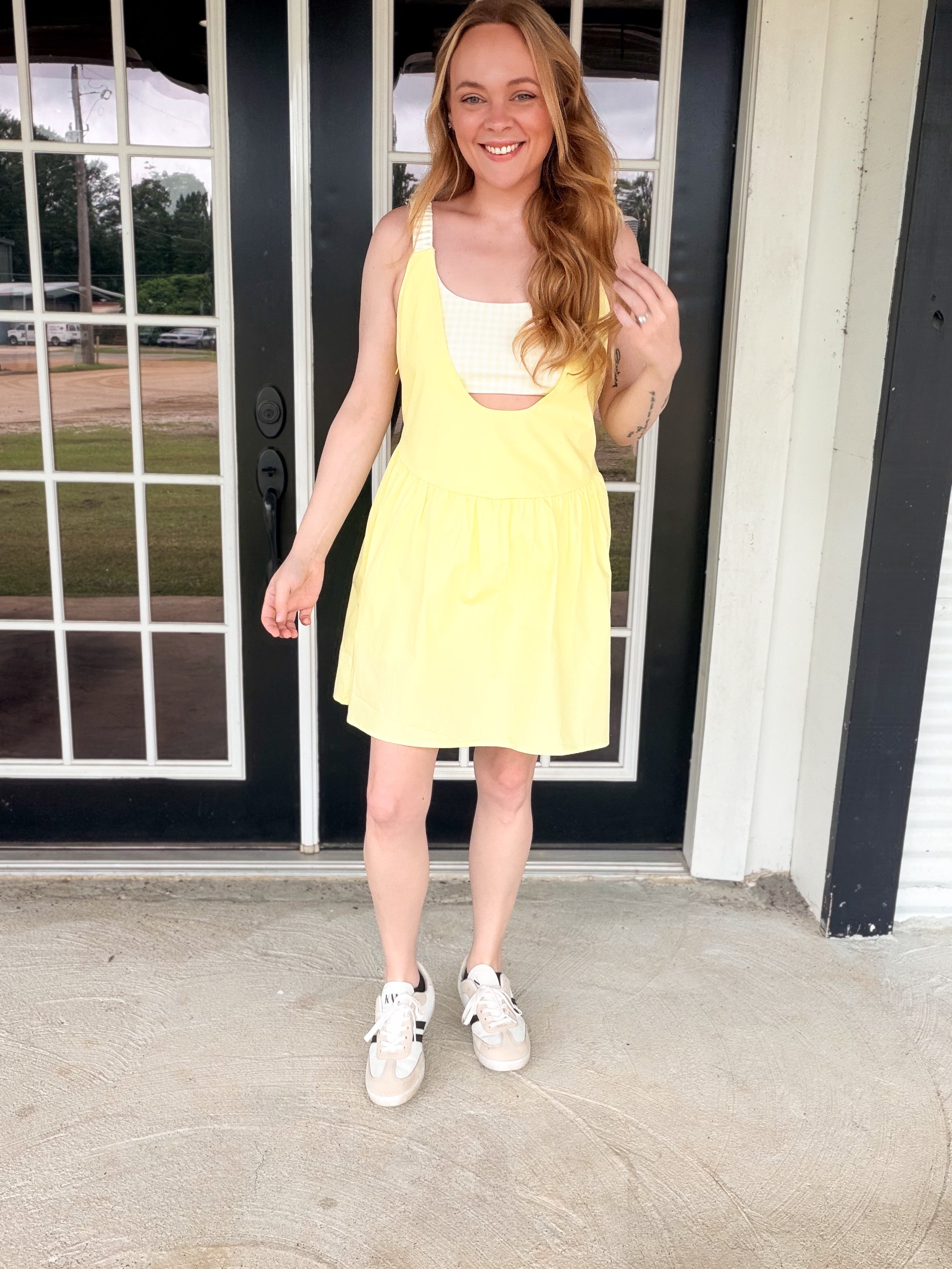 Athletic Dress - Yellow