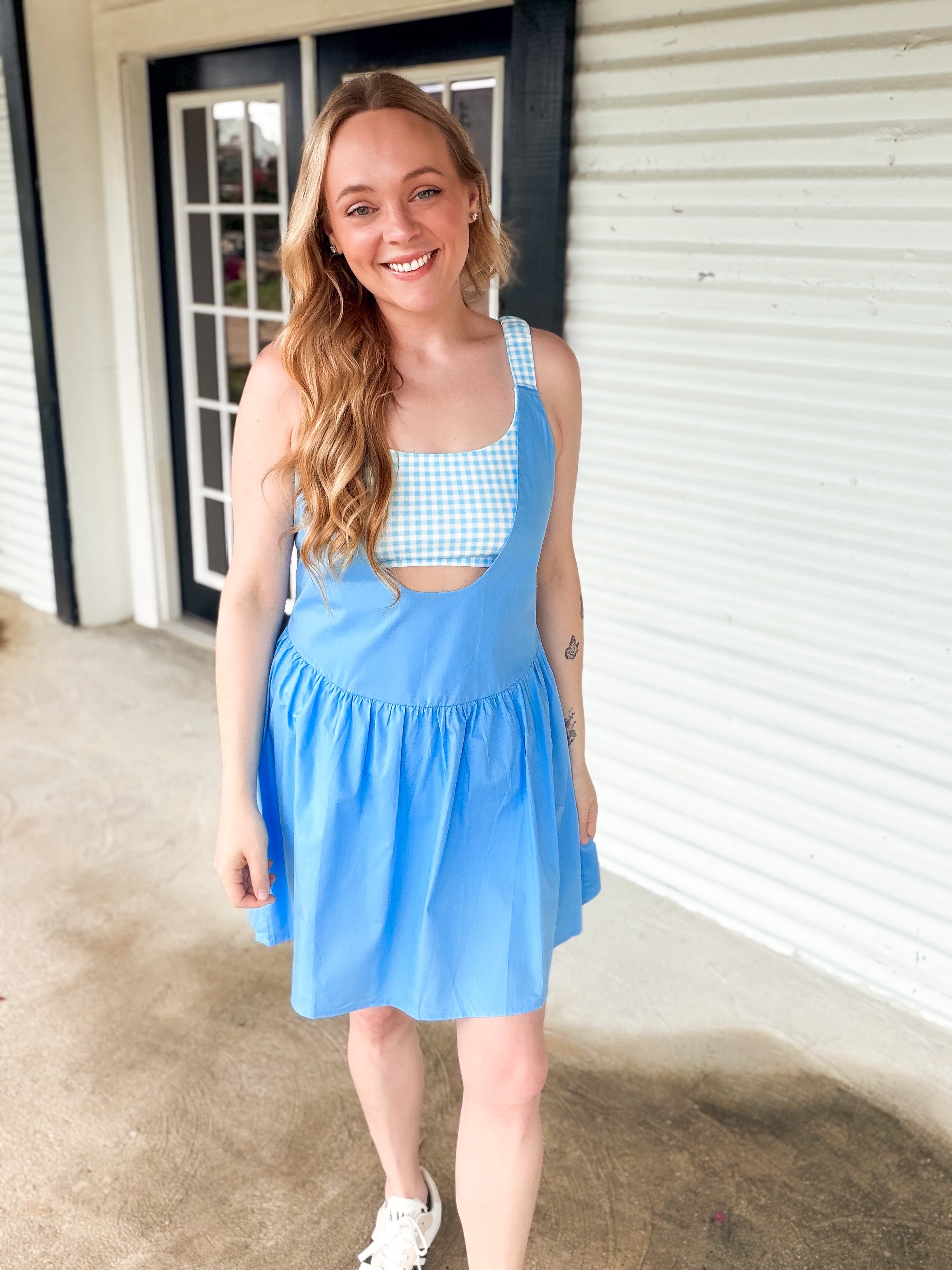 Athletic Dress - Blue