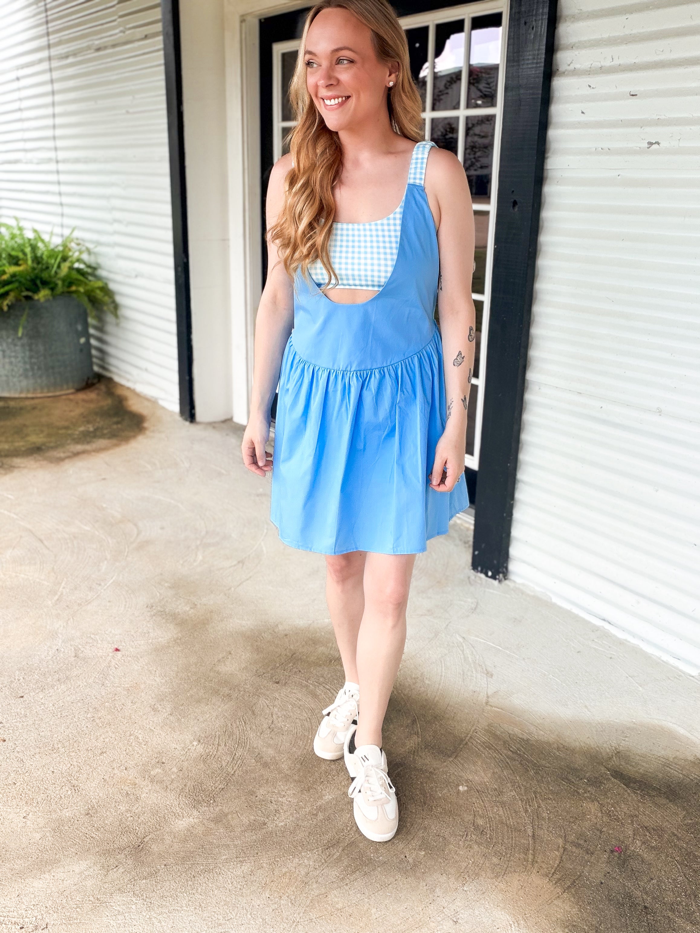 Athletic Dress - Blue