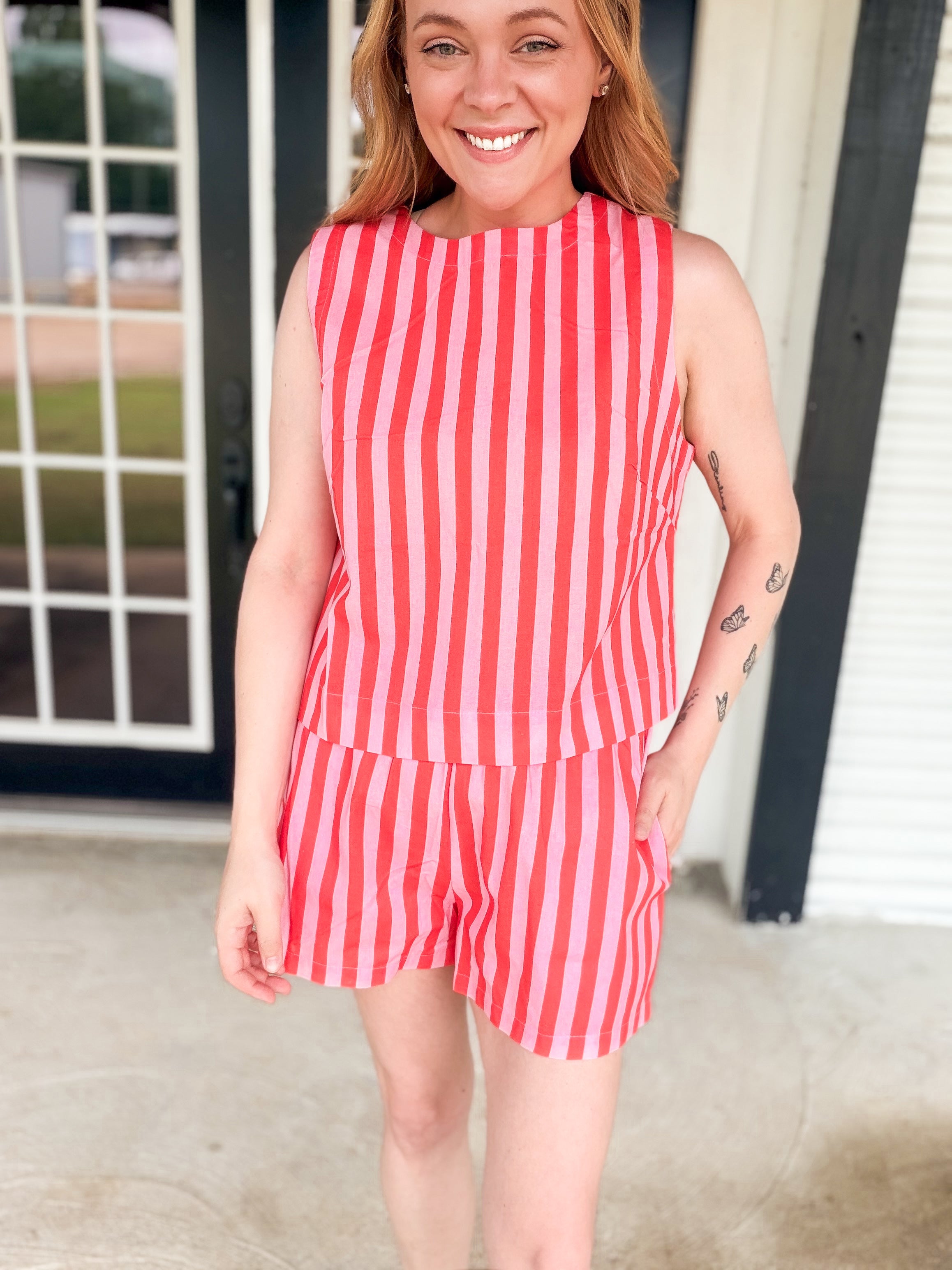 Hollis Striped Set