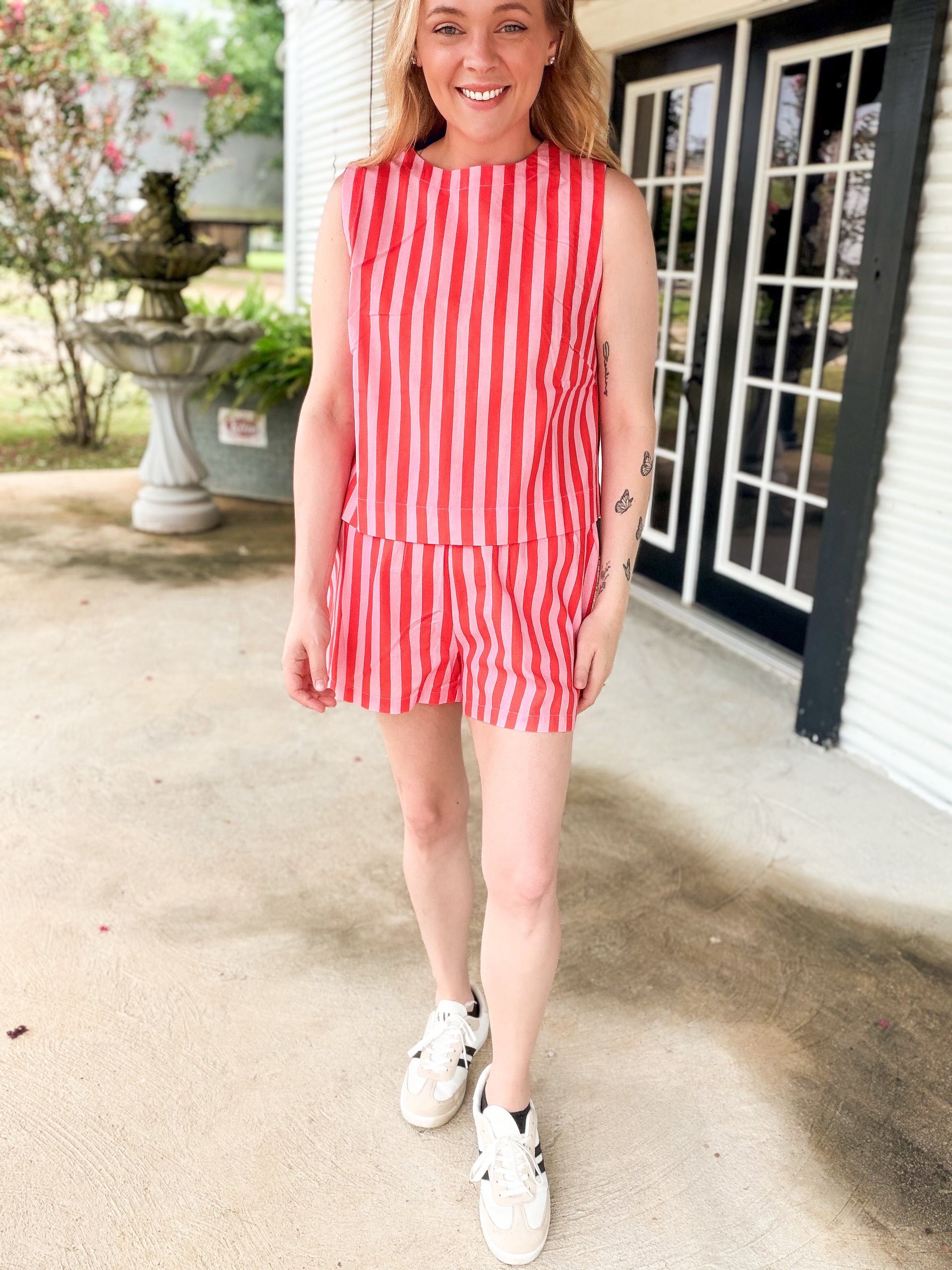 Hollis Striped Set