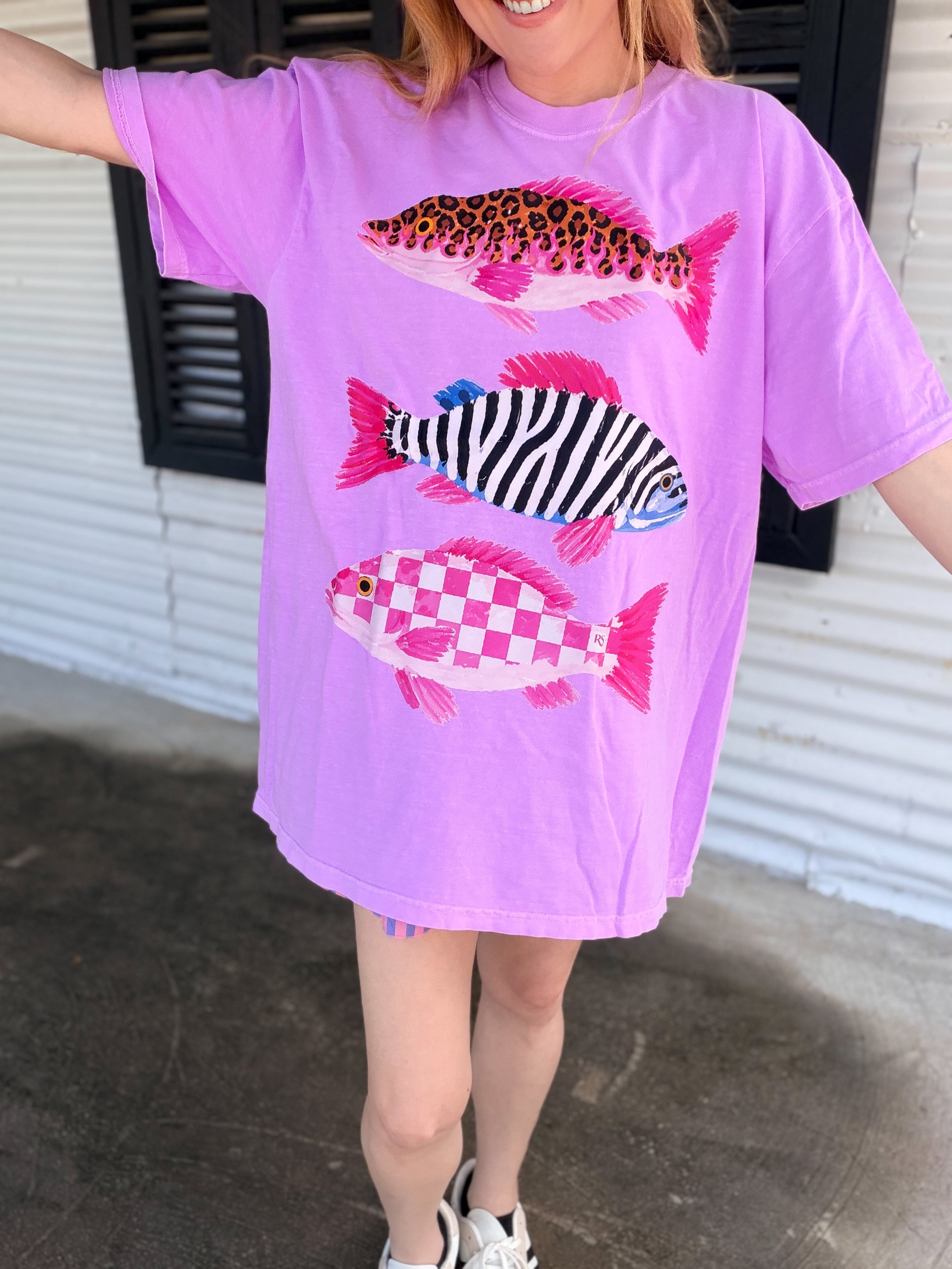 Funky Fish Graphic Tee