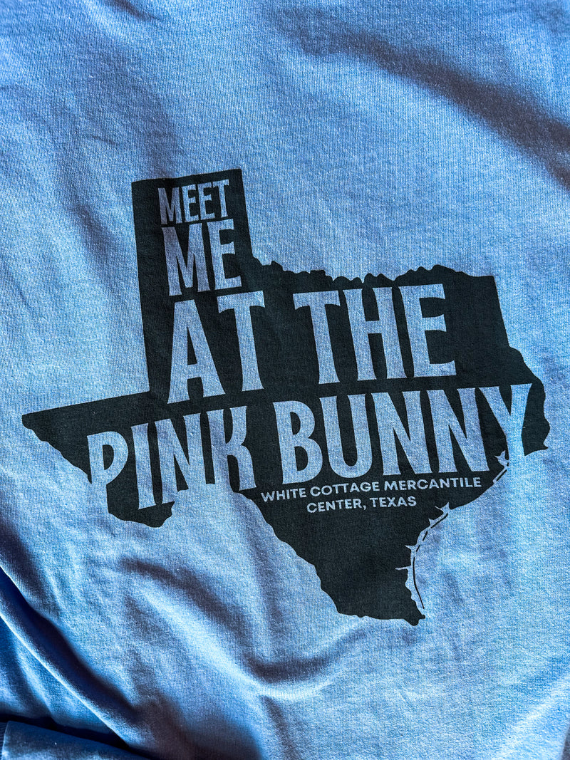 Meet Me at The Pink Bunny - Blue