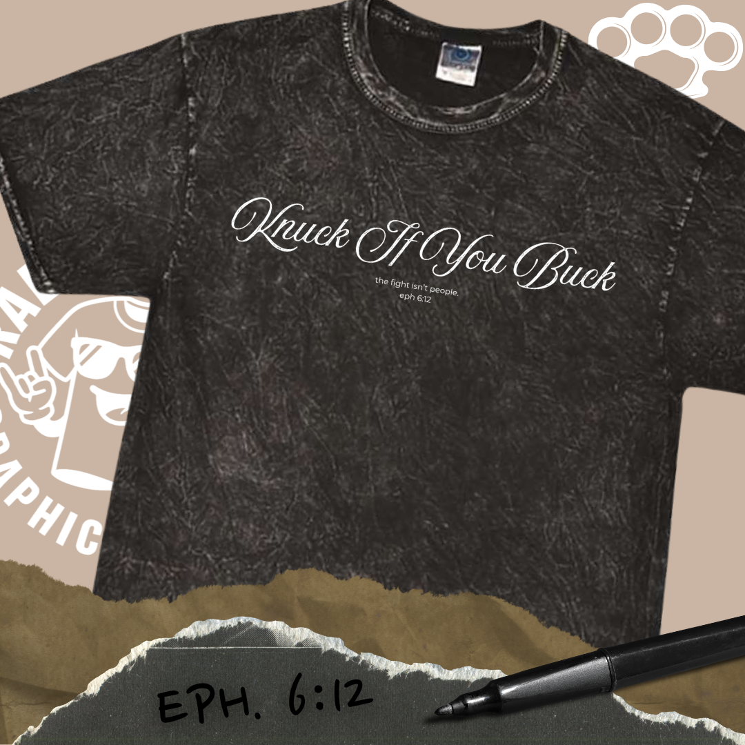 Knuck If You Buck - Mineral Black