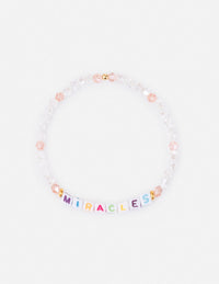 Miracles Letter Bracelet