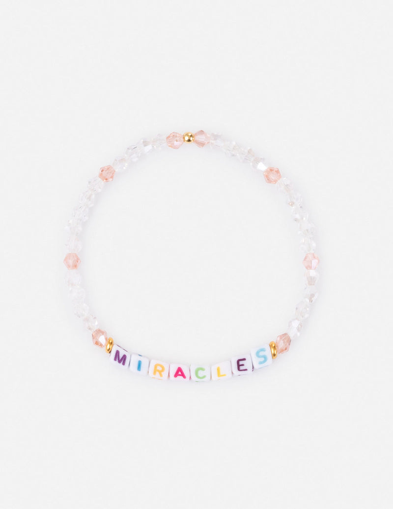 Miracles Letter Bracelet