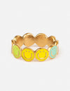 Smiley Enamel Ring