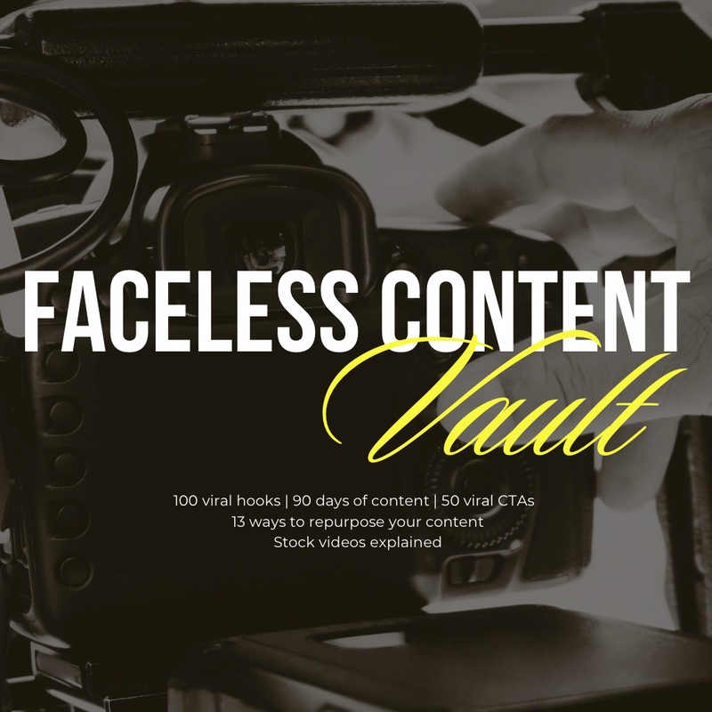 Faceless Content Vault