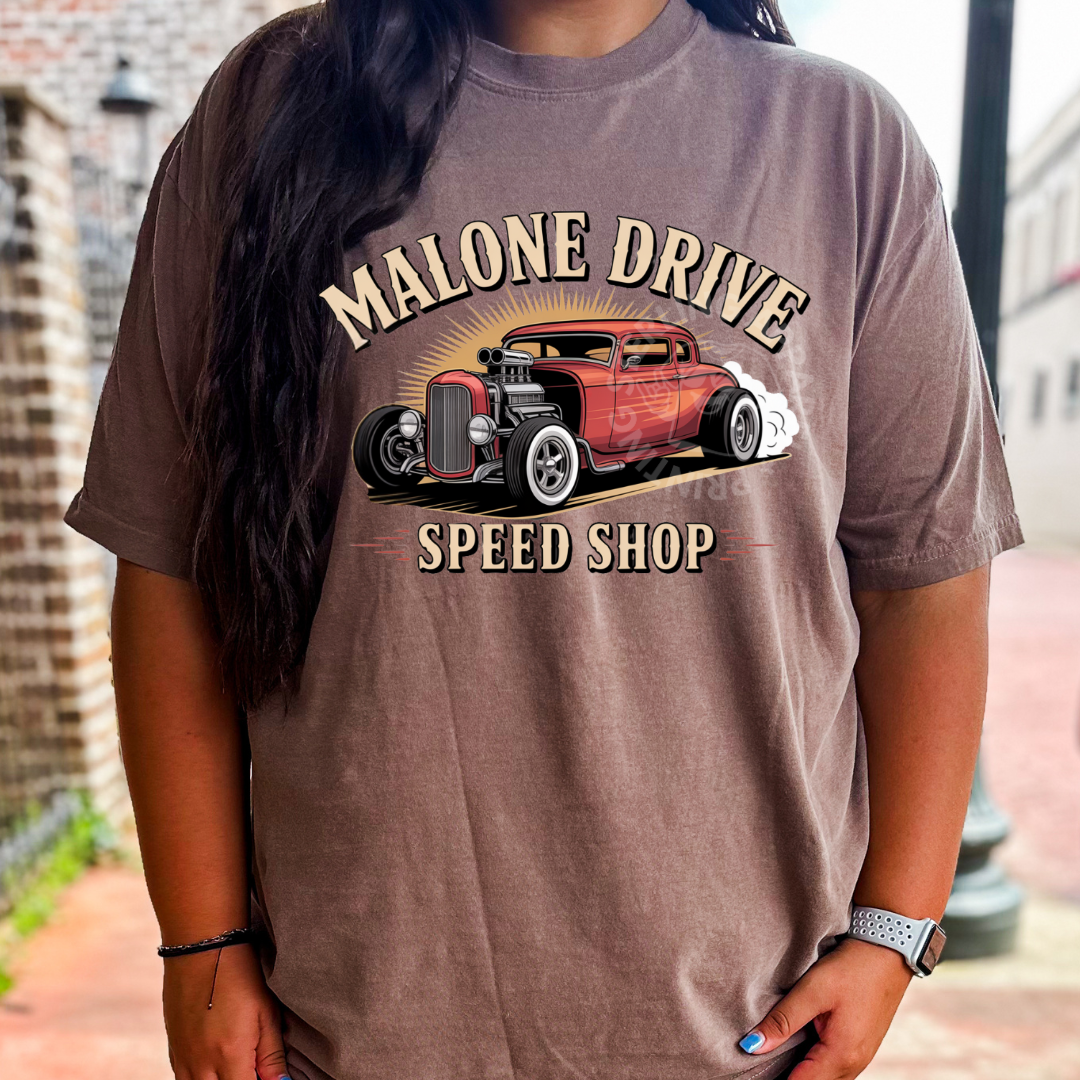 Malone Drive Speed Shop - Espresso