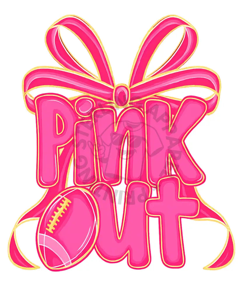 Pink Out Bow