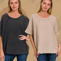 Bay Breeze Gauze Top