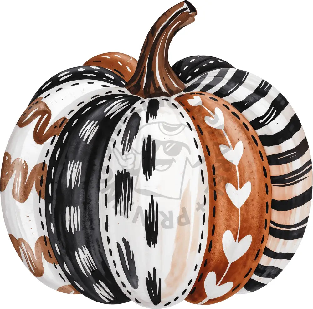 Striped Pumpkin Transfer